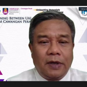“Dari Bogor membawa kayu, marilah kita terus maju” Expressed Rector of UAI in MoC Signing between UAI and UiTM Cawangan Perak