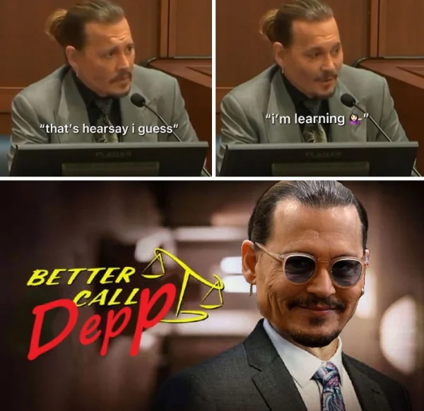 Memes From Thechieve.com For Johnny Depp's Trial